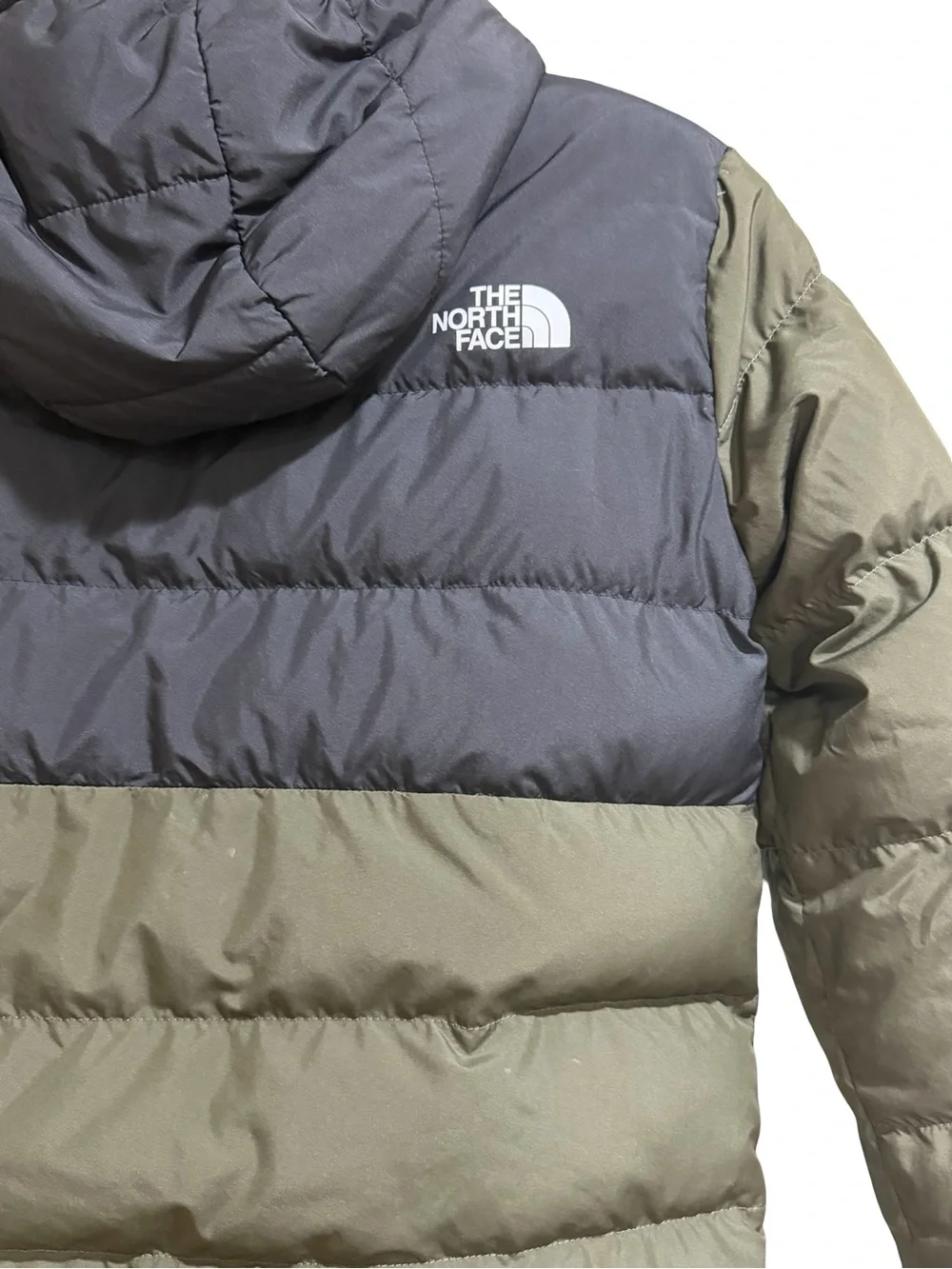 🌿 The‎ North Face Kids 600 Fill Down Puffer Jacket Olive and Black Size Medium